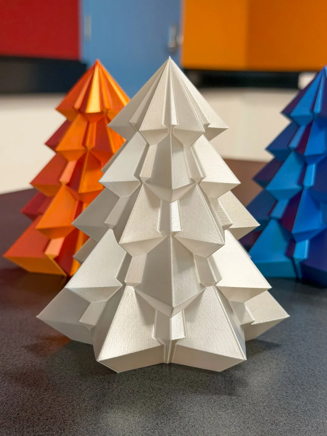 modular toy parts-interlocking 3D models_Geometric Christmas Tree