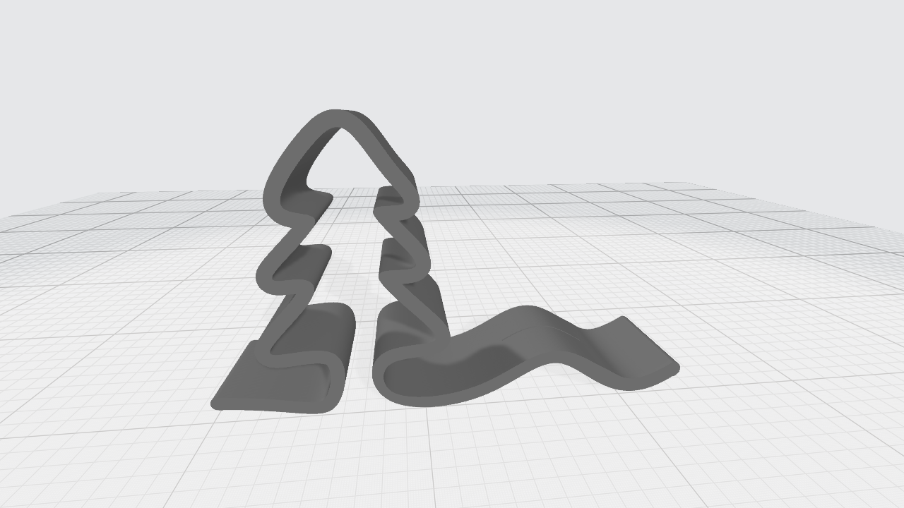 smartphone stand STL-tablet holder 3D model_TreeWave Photo Holder