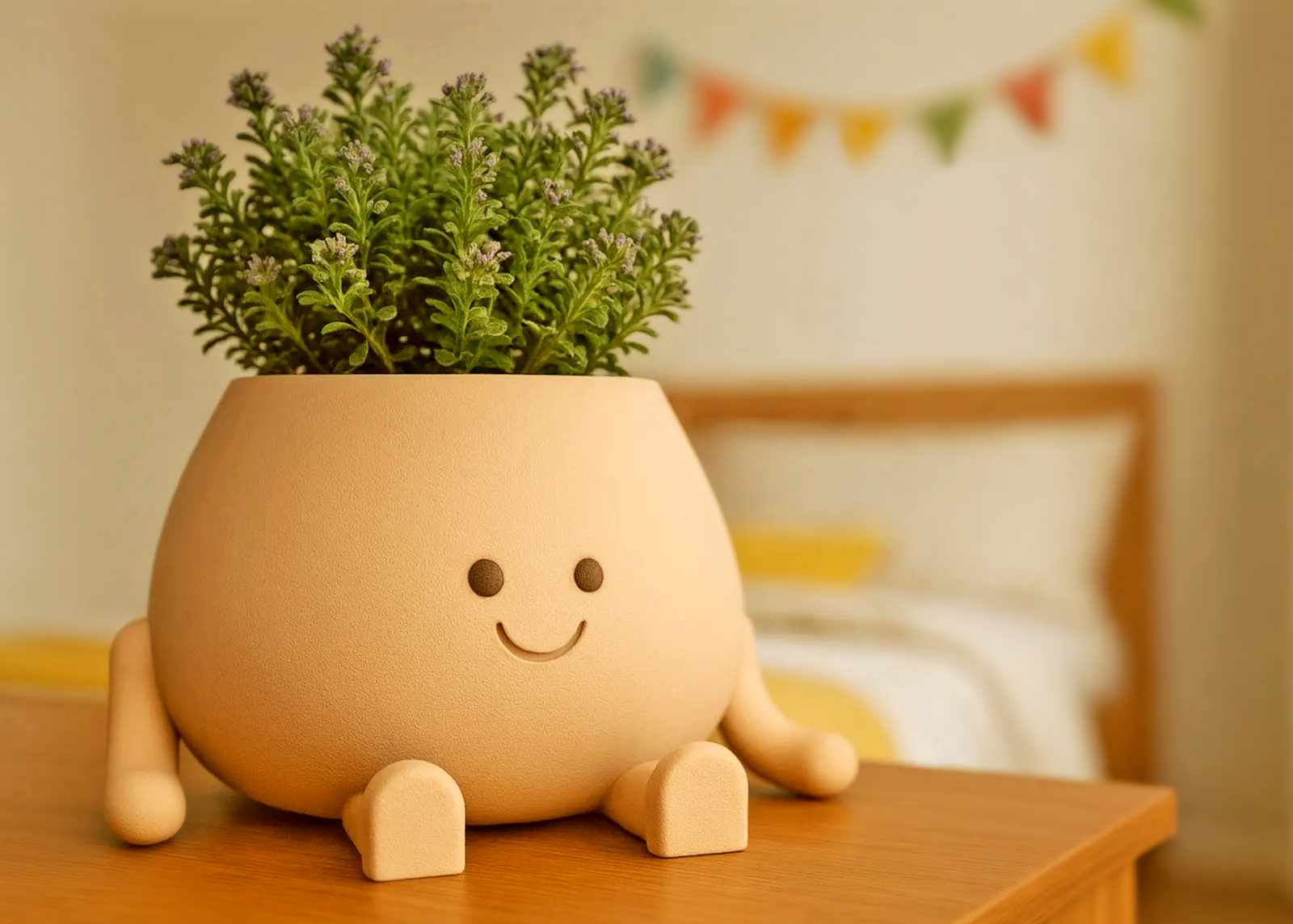 artistic statue STL-digital art figurines_Happy Pot