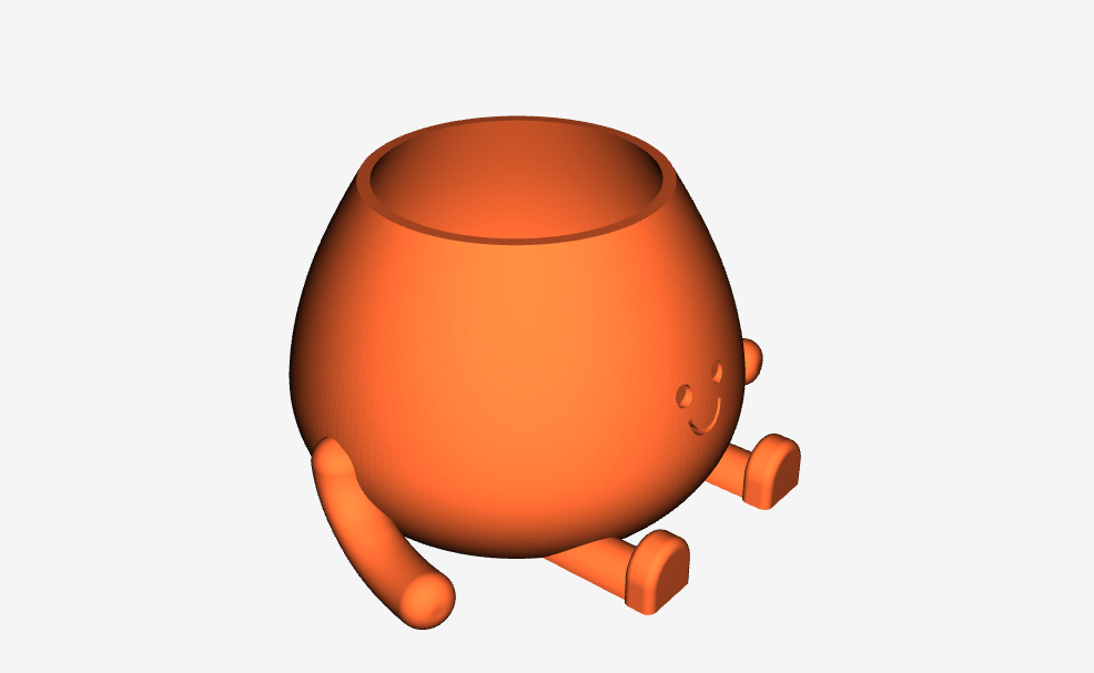 artistic statue STL-digital art figurines_Happy Pot