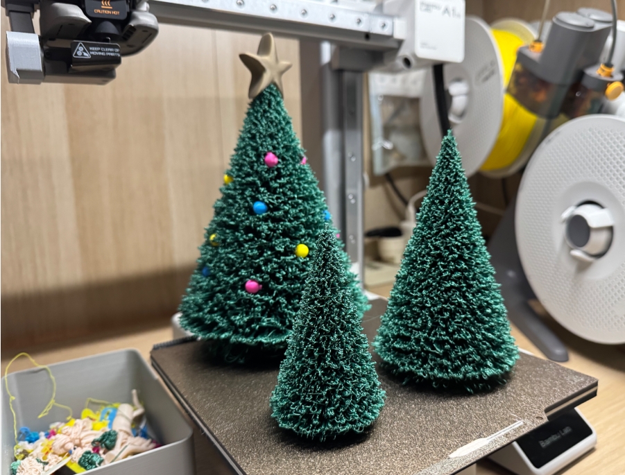 custom automotive 3D models-3D printable vehicle accessories_Christmas Tree