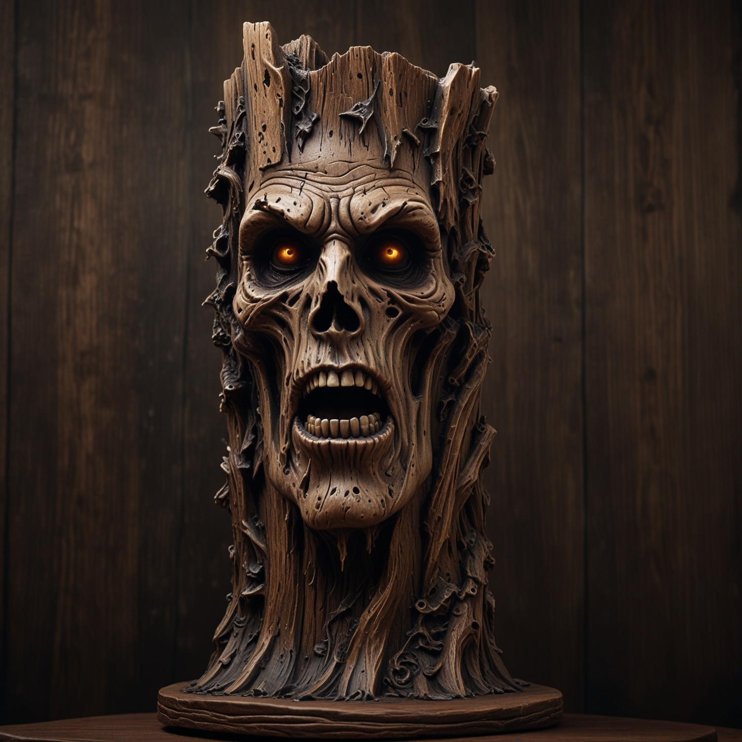 artistic statue STL-digital art figurines_Scary Sculpture