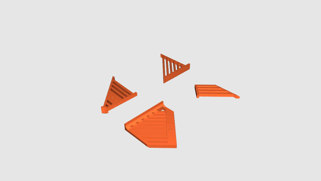 raspberry pi case STL-Arduino housing 3D model_ModPlate Cooler Master Qube 540