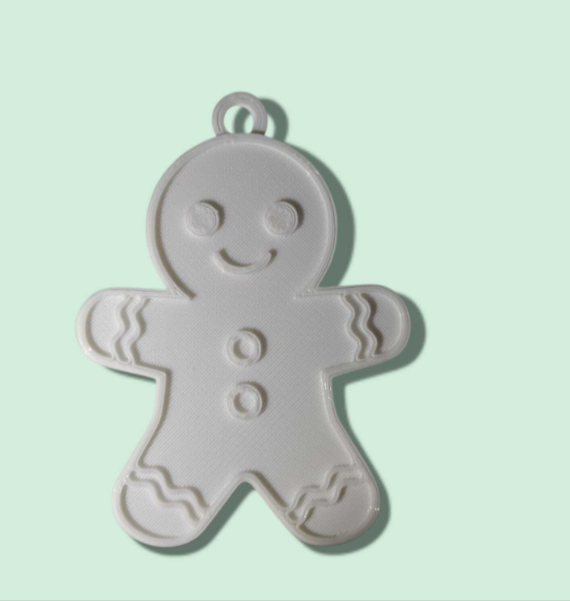 everyday 3D models-desktop gadget STL_GINGERBREAD COOKIE