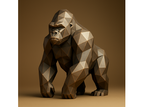 superhero STL files-collectible 3D figurines_lion figure