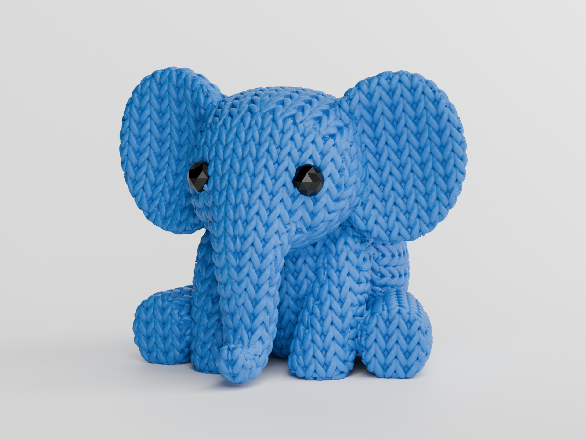 smartphone stand STL-tablet holder 3D model_Elephant