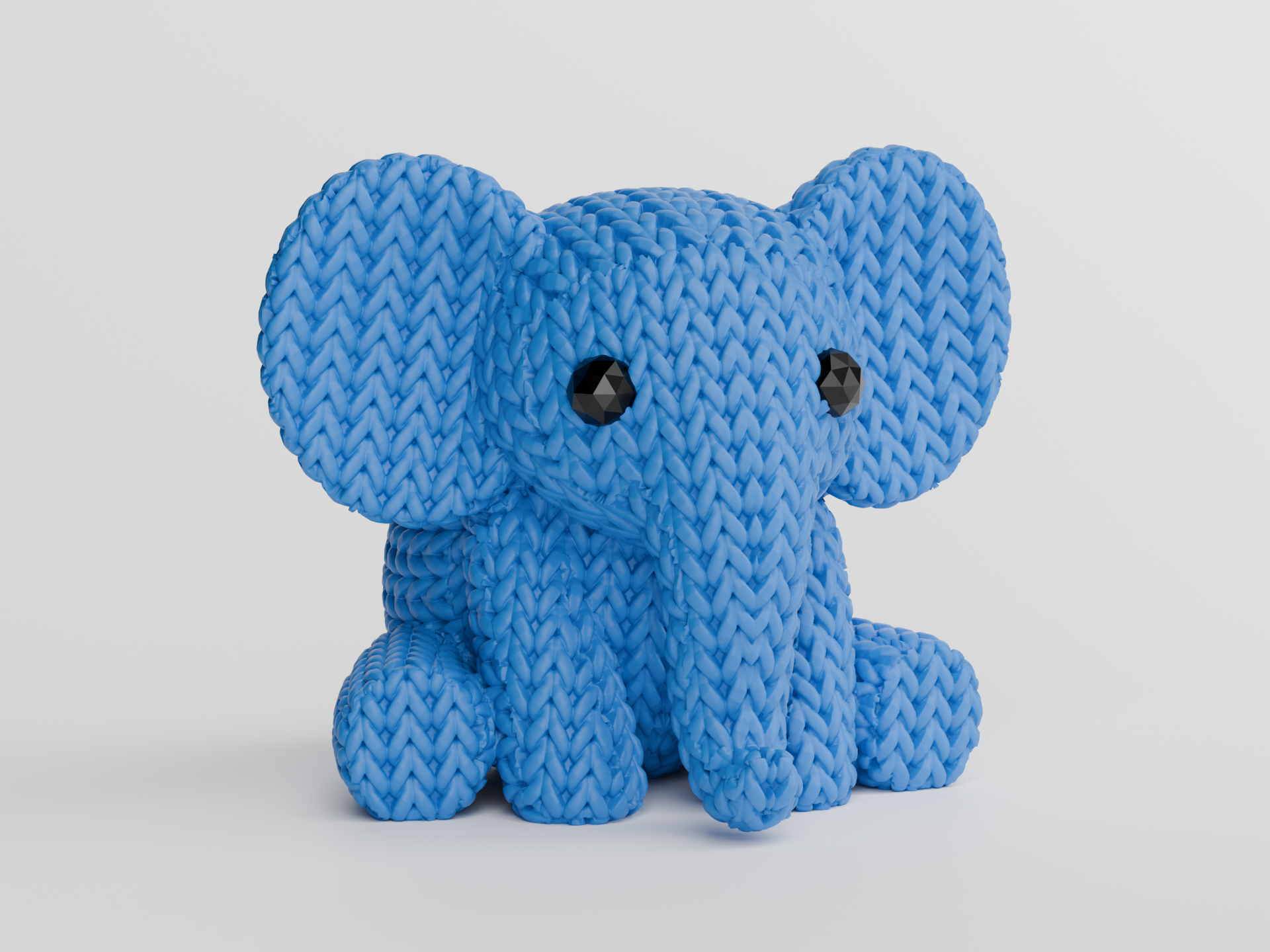 smartphone stand STL-tablet holder 3D model_Elephant