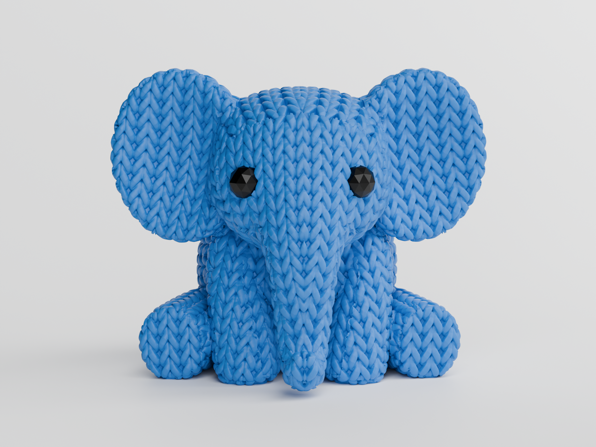 smartphone stand STL-tablet holder 3D model_Elephant