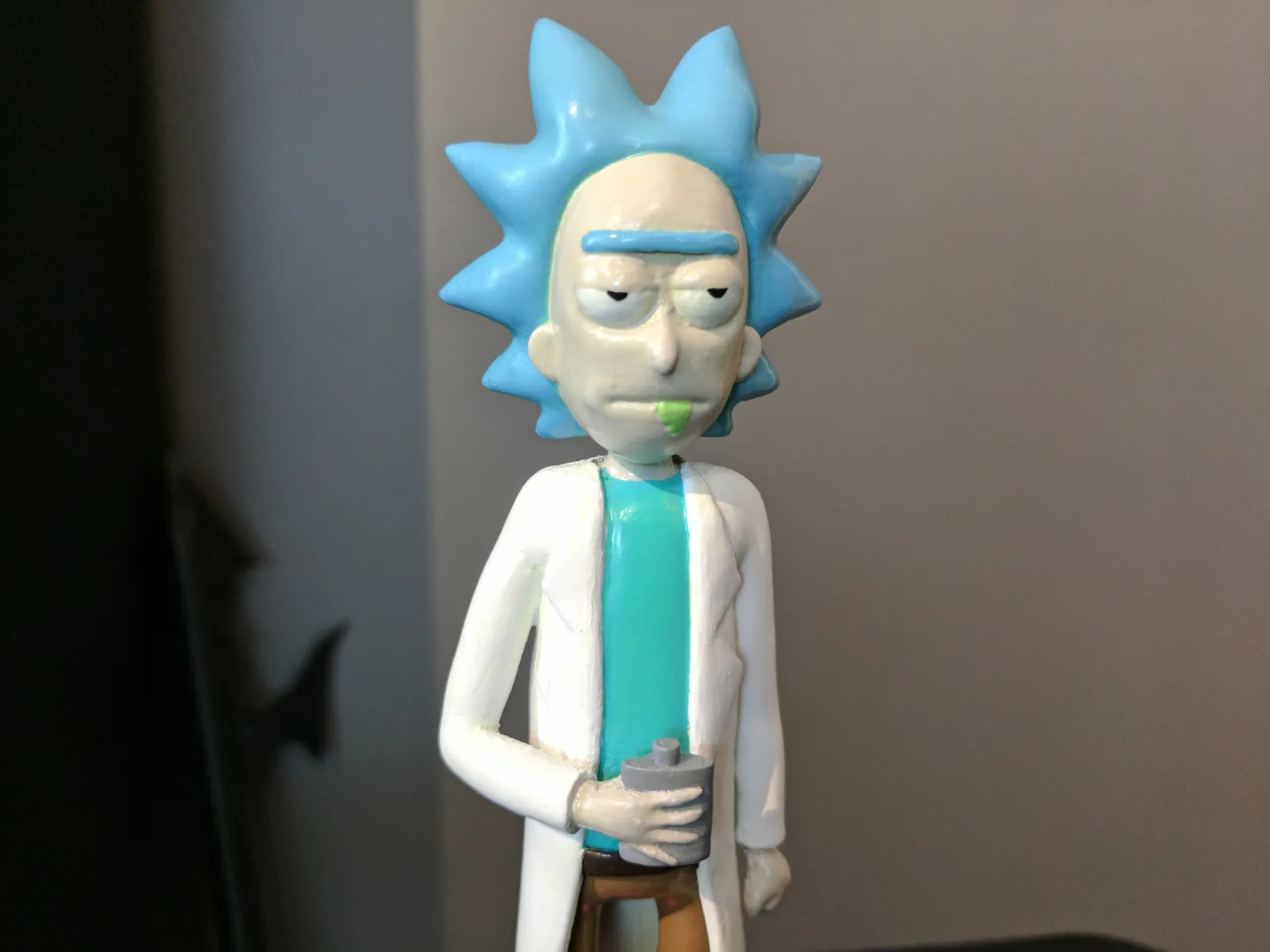 superhero STL files-collectible 3D figurines_Rick Sanchez – Rick and Morty 3D Model Model