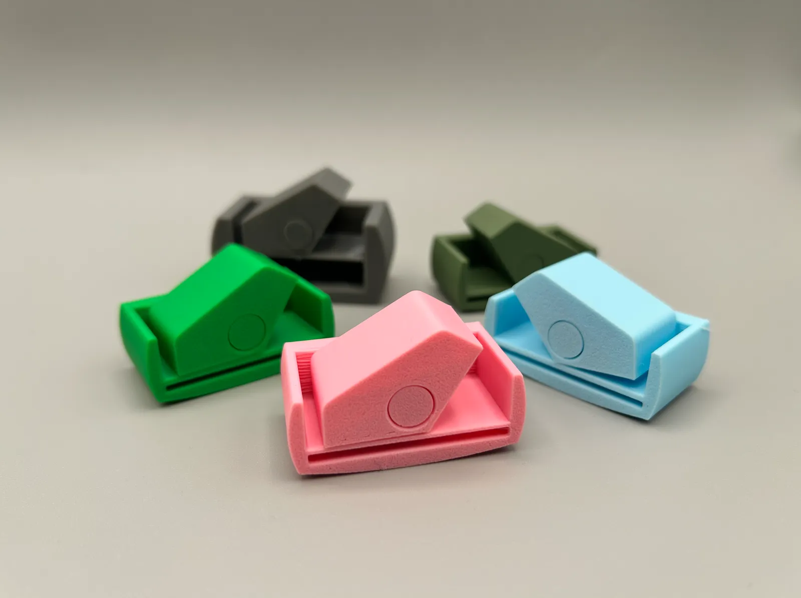 modular toy parts-interlocking 3D models_Fidget Clicker