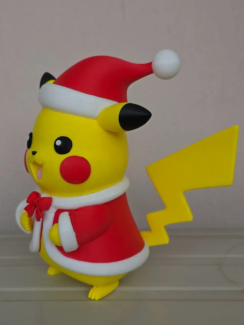 modular toy parts-interlocking 3D models_Pikachu (Pokémon) CHRISTMAS EDITION / NO AMS