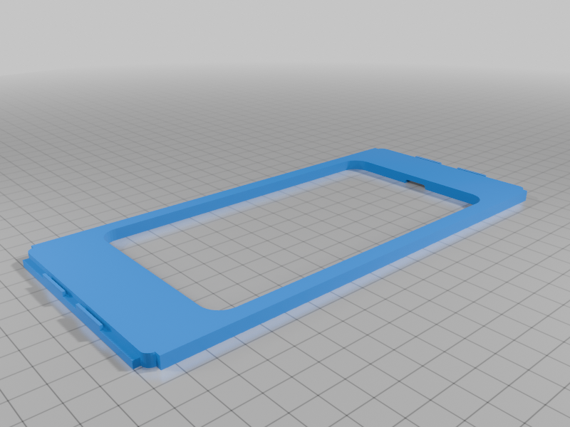 artistic statue STL-digital art figurines_Hologram Box - Horizontal/Landscape Phone