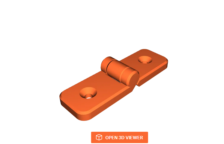 smartphone stand STL-tablet holder 3D model_Strong Hinge Print-in-Place