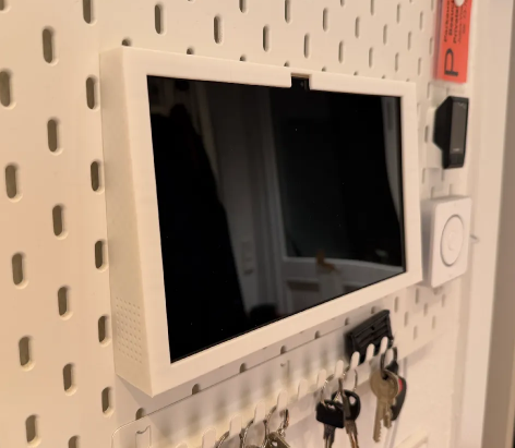 smartphone stand STL-tablet holder 3D model_Angled Mount for Lenovo Tab M10 Plus Gen 3 - Skadi