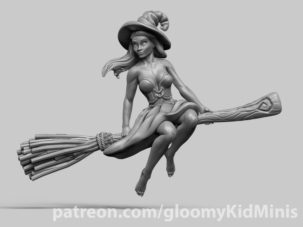 replica prop STL-3D printable cosplay weapons_Witch