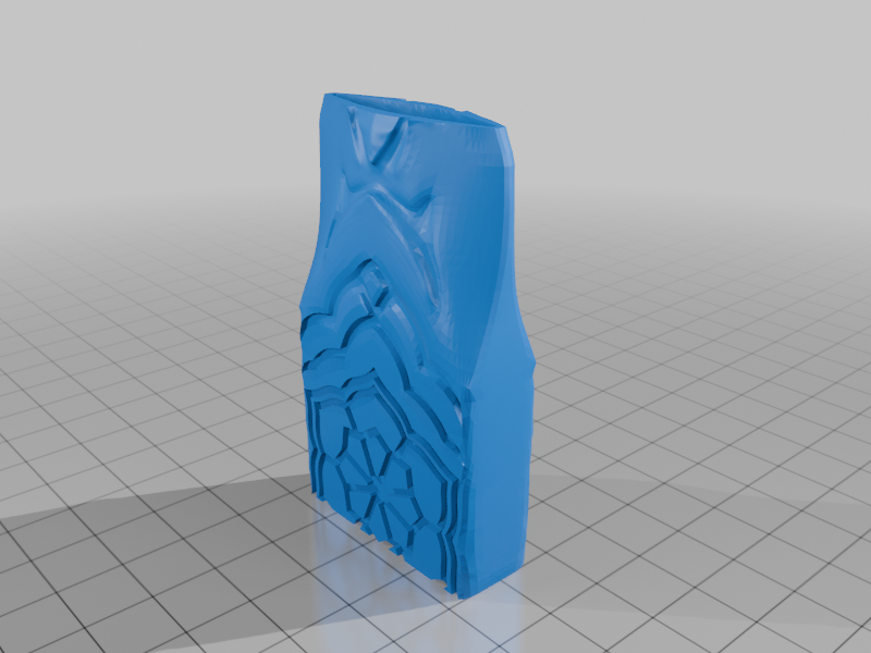 3D printed wall decor-hanging 3D art designs_Vertiver