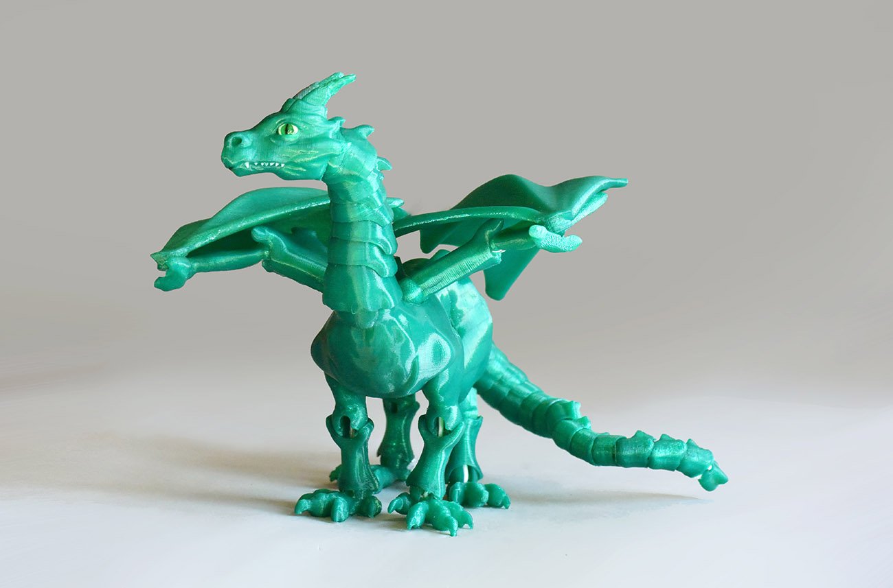 modular toy parts-interlocking 3D models_dragen