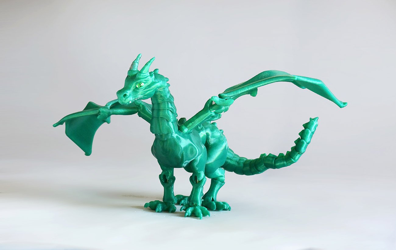 modular toy parts-interlocking 3D models_dragen