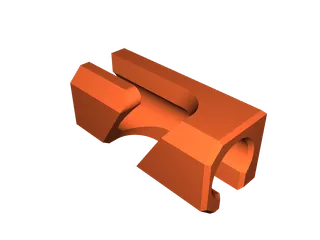 smartphone stand STL-tablet holder 3D model_Universal Cable Guide