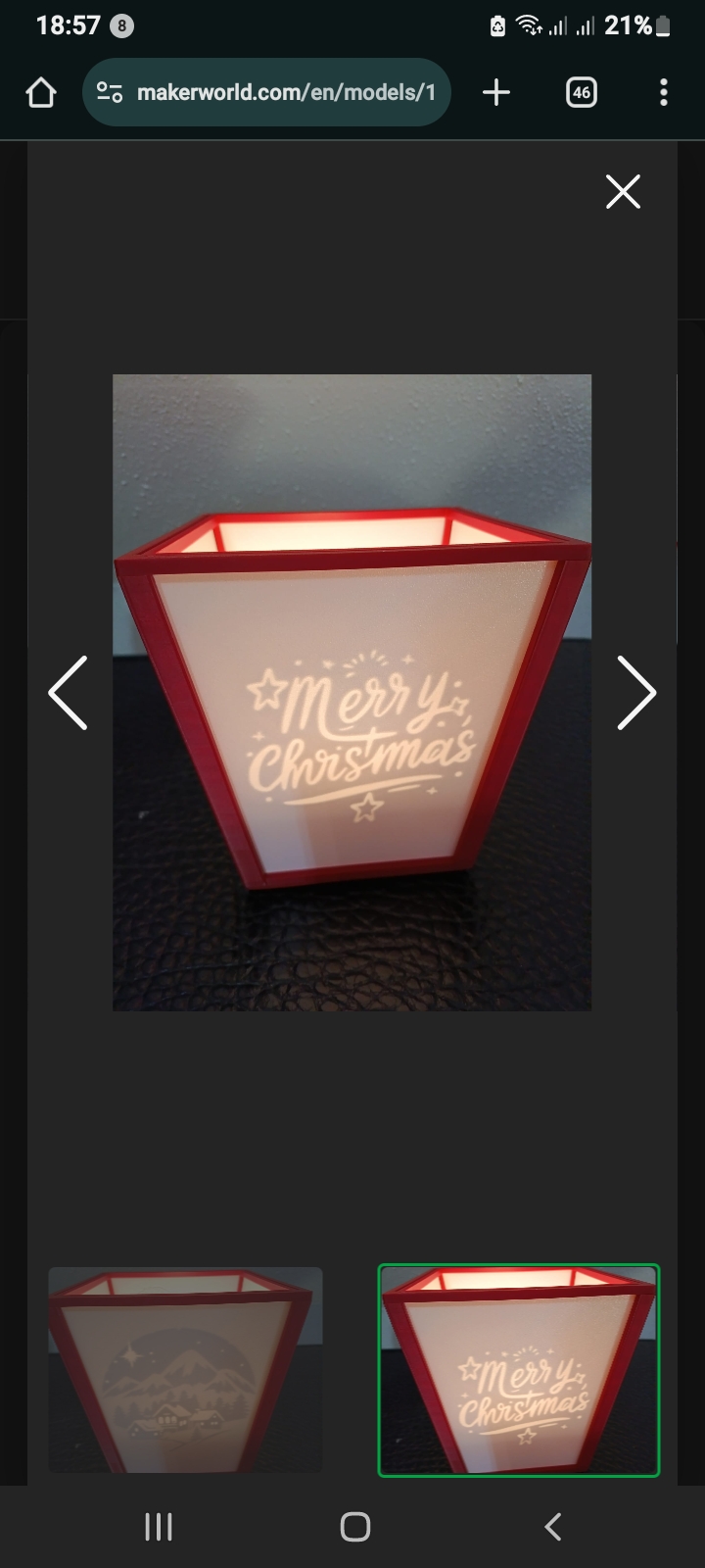 everyday 3D models-desktop gadget STL_Christmas Lantern