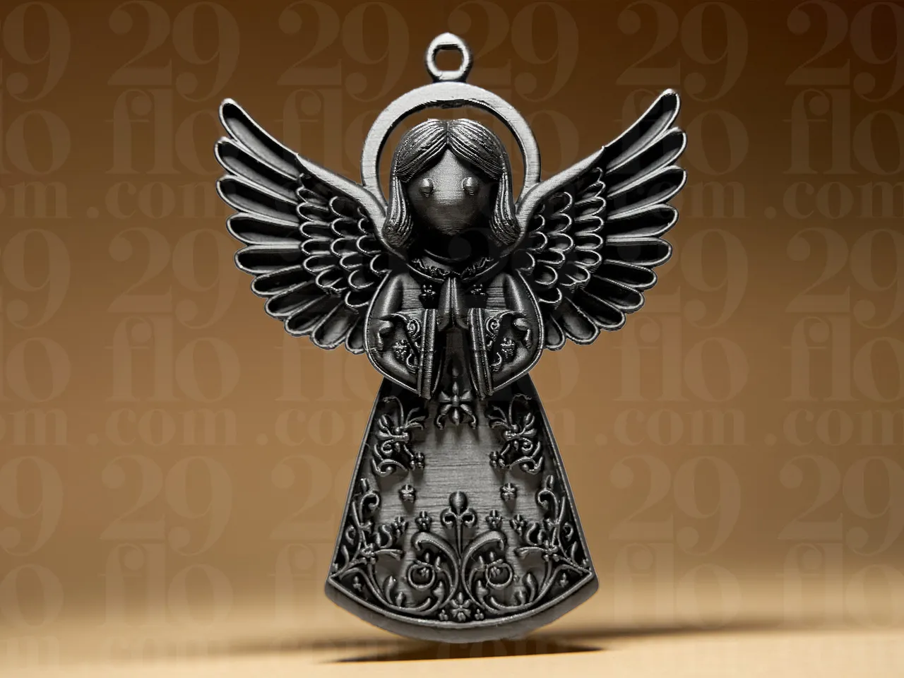 artistic statue STL-digital art figurines_Angel-mas