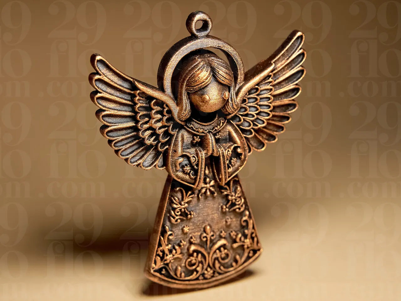 artistic statue STL-digital art figurines_Angel-mas