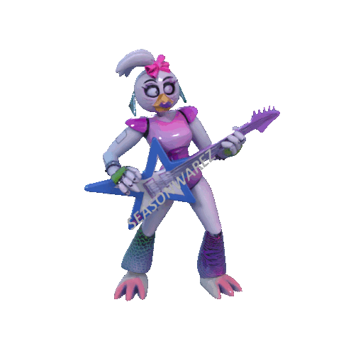 artistic statue STL-digital art figurines_Glamrock Chica