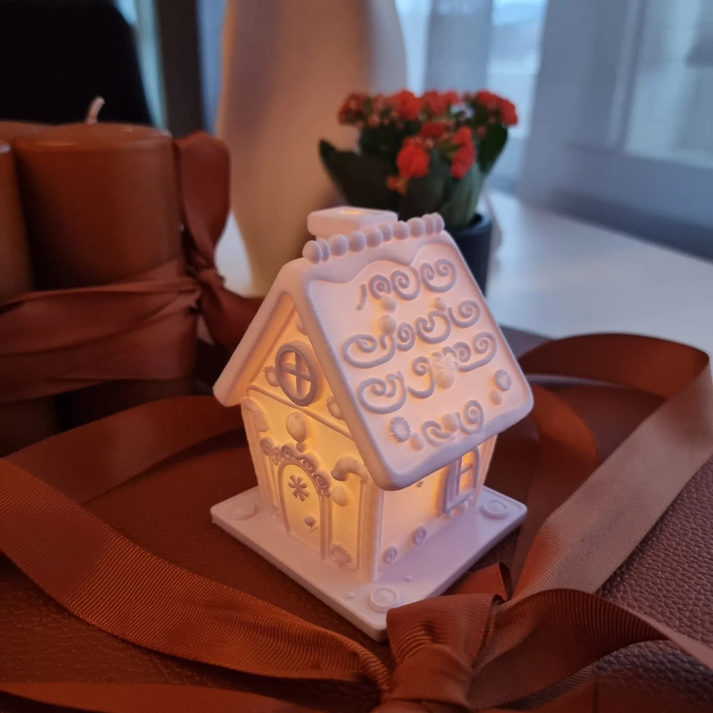 raspberry pi case STL-Arduino housing 3D model_Mini 3D LED House Decor – Warm Ambient Night Light