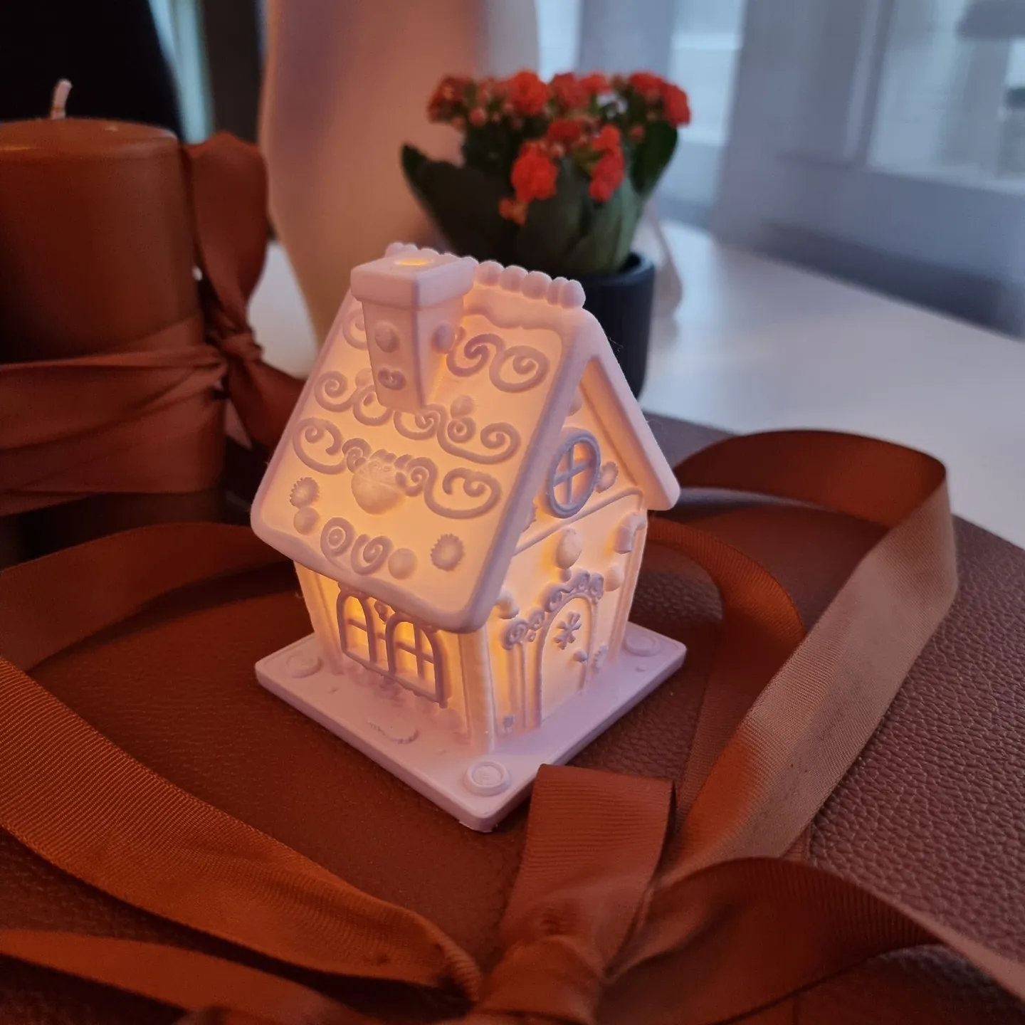 raspberry pi case STL-Arduino housing 3D model_Mini 3D LED House Decor – Warm Ambient Night Light