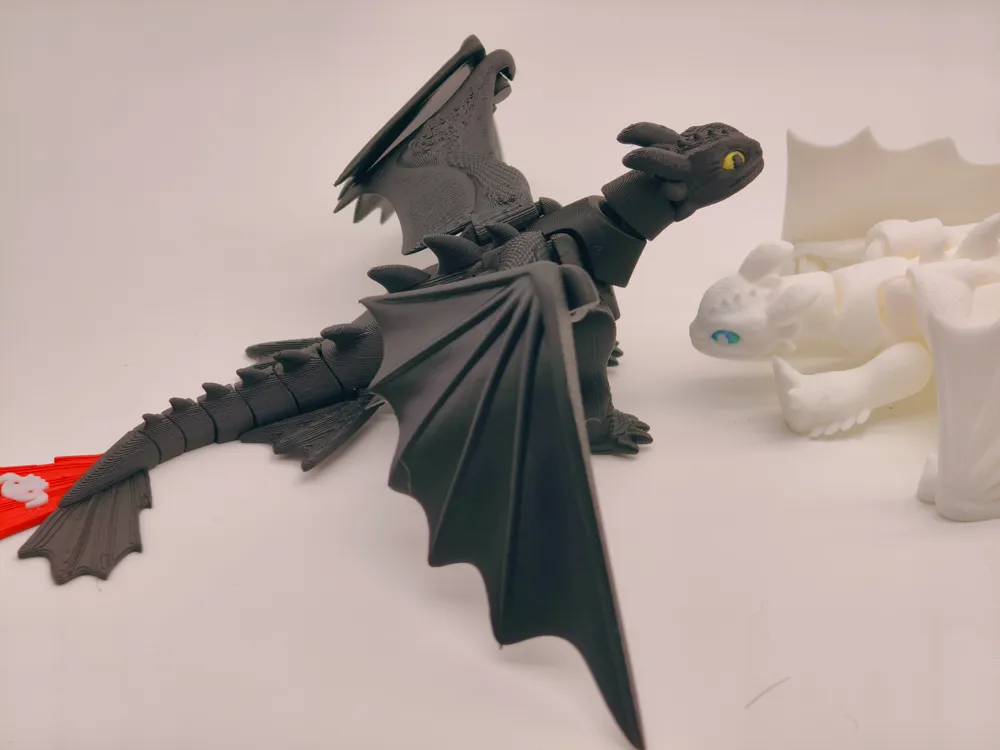 functional 3D components-engineering 3D print models_dragon