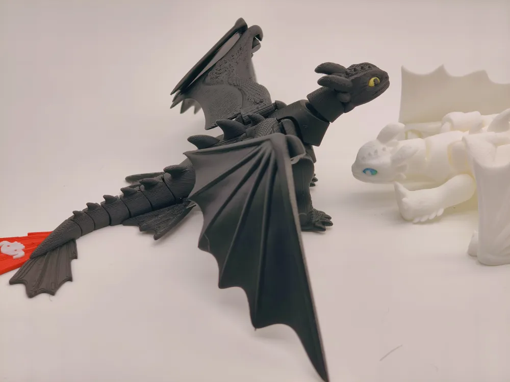 functional 3D components-engineering 3D print models_dragon
