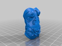 superhero STL files-collectible 3D figurines_monster high armor