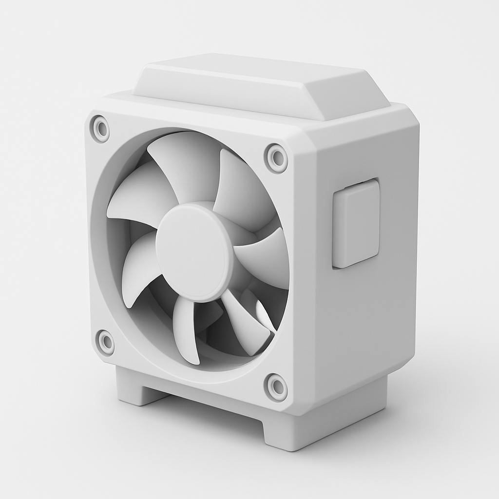 raspberry pi case STL-Arduino housing 3D model_Polarbites B1 Cooler – 3D Printable Compact Coolin