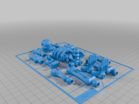 superhero STL files-collectible 3D figurines_Skeleton Kit Card-Tinkercad