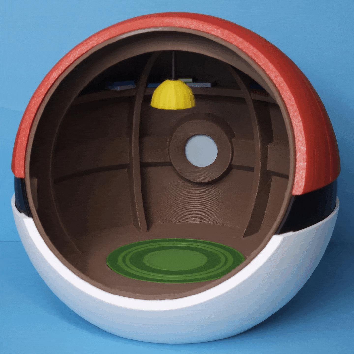 modular toy parts-interlocking 3D models_Pokemon Diorama of Pikachu