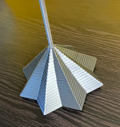 garden toy STL-flying toy 3D model_Star Fidget Toy - The Last Fidget You’ll Ever Need