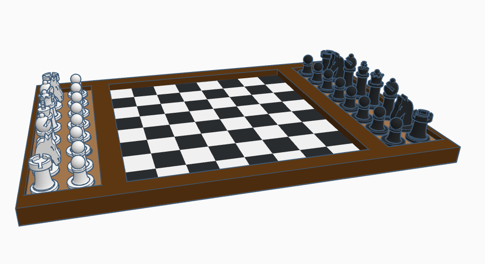 modular toy parts-interlocking 3D models_Chess