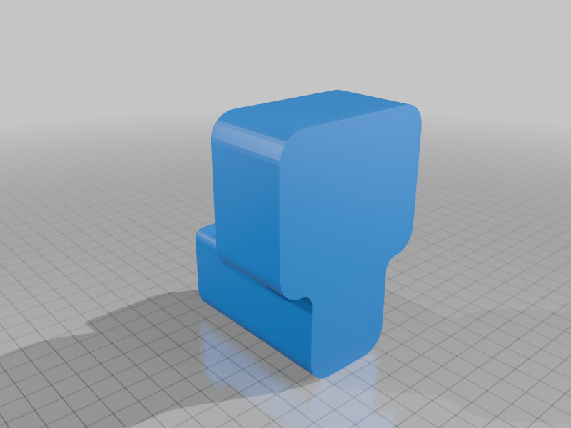 smartphone stand STL-tablet holder 3D model_Philips Oneblade stand holder