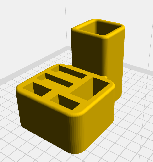 smartphone stand STL-tablet holder 3D model_Philips Oneblade stand holder