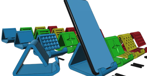 wearable gadgets STL-fantasy costume parts_Phone Stand