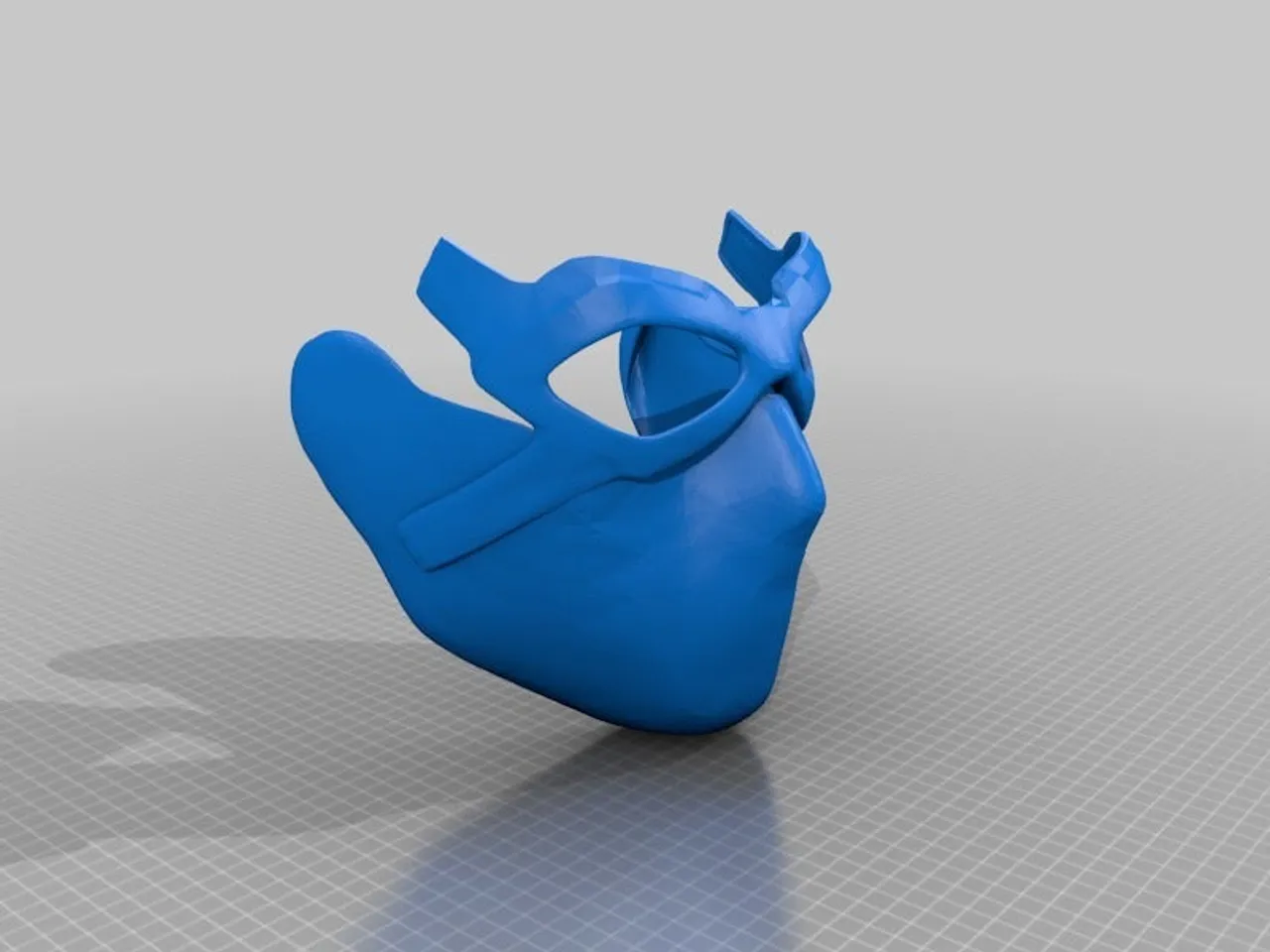 cosplay mask STL-wearable mask 3D print_Winter Soldier Face Mask