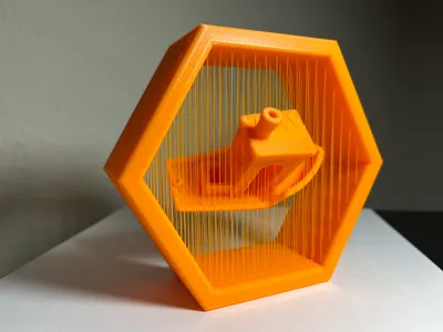 garden toy STL-flying toy 3D model_3D suspended boat