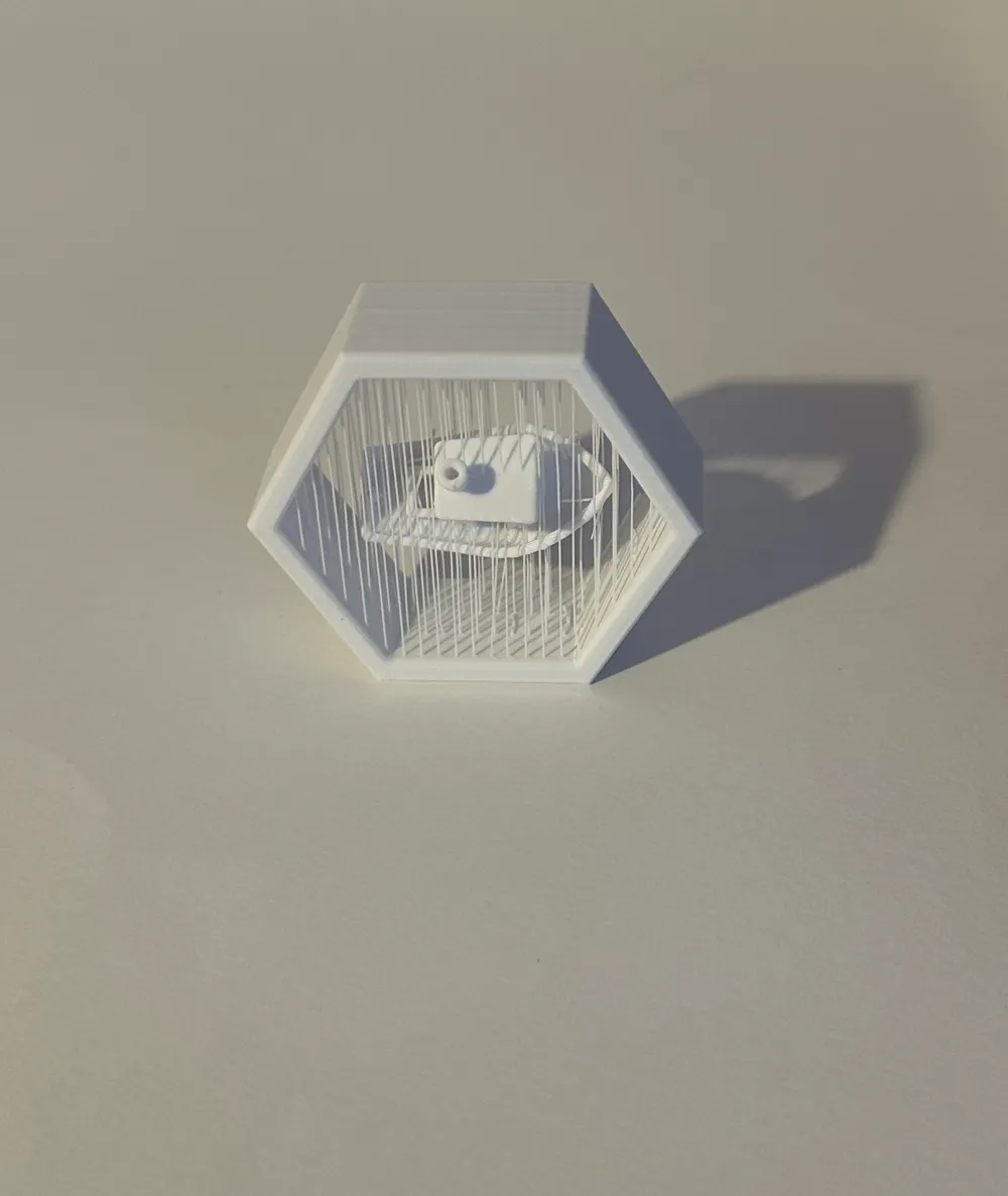 garden toy STL-flying toy 3D model_3D suspended boat