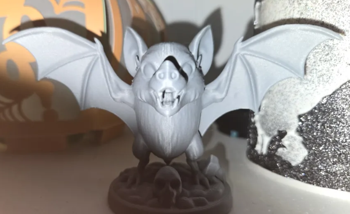 artistic statue STL-digital art figurines_Vampire Cat