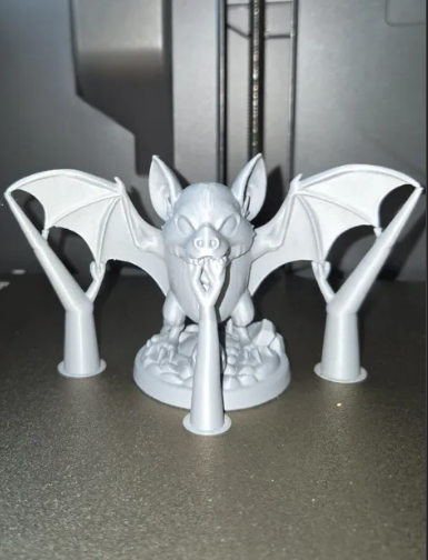 artistic statue STL-digital art figurines_Vampire Cat