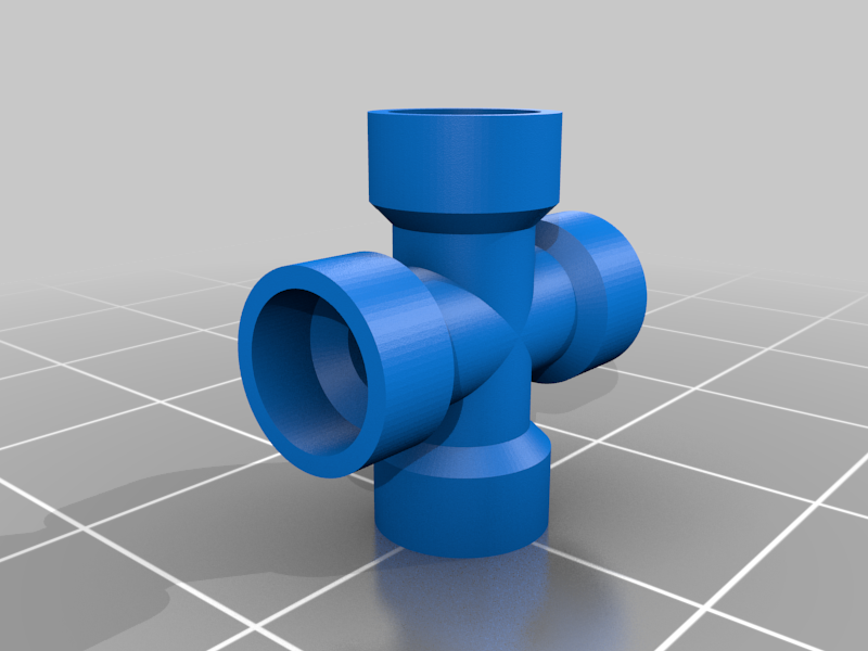 3D printed wall decor-hanging 3D art designs_Pipe Fittings Collection 