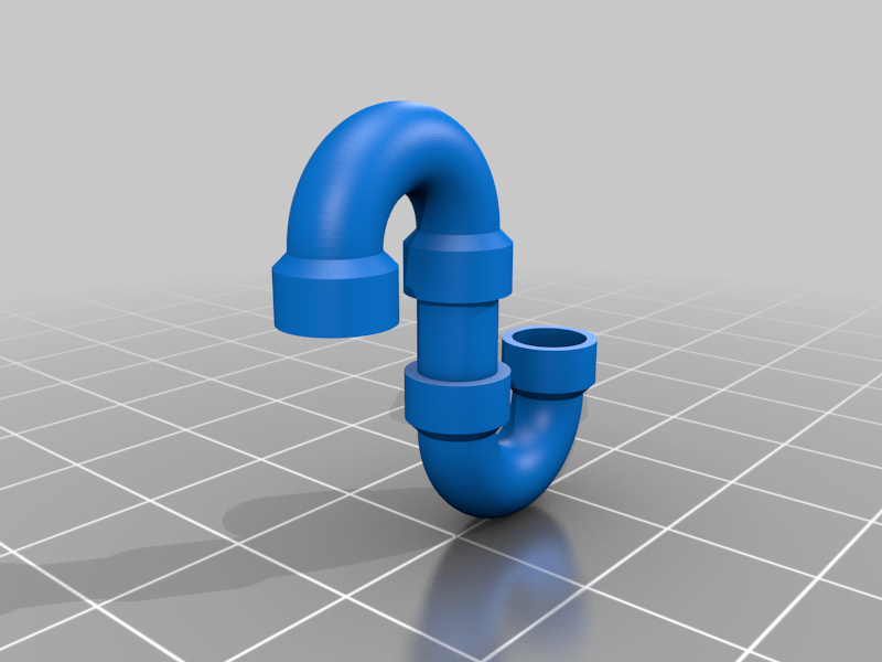 3D printed wall decor-hanging 3D art designs_Pipe Fittings Collection 