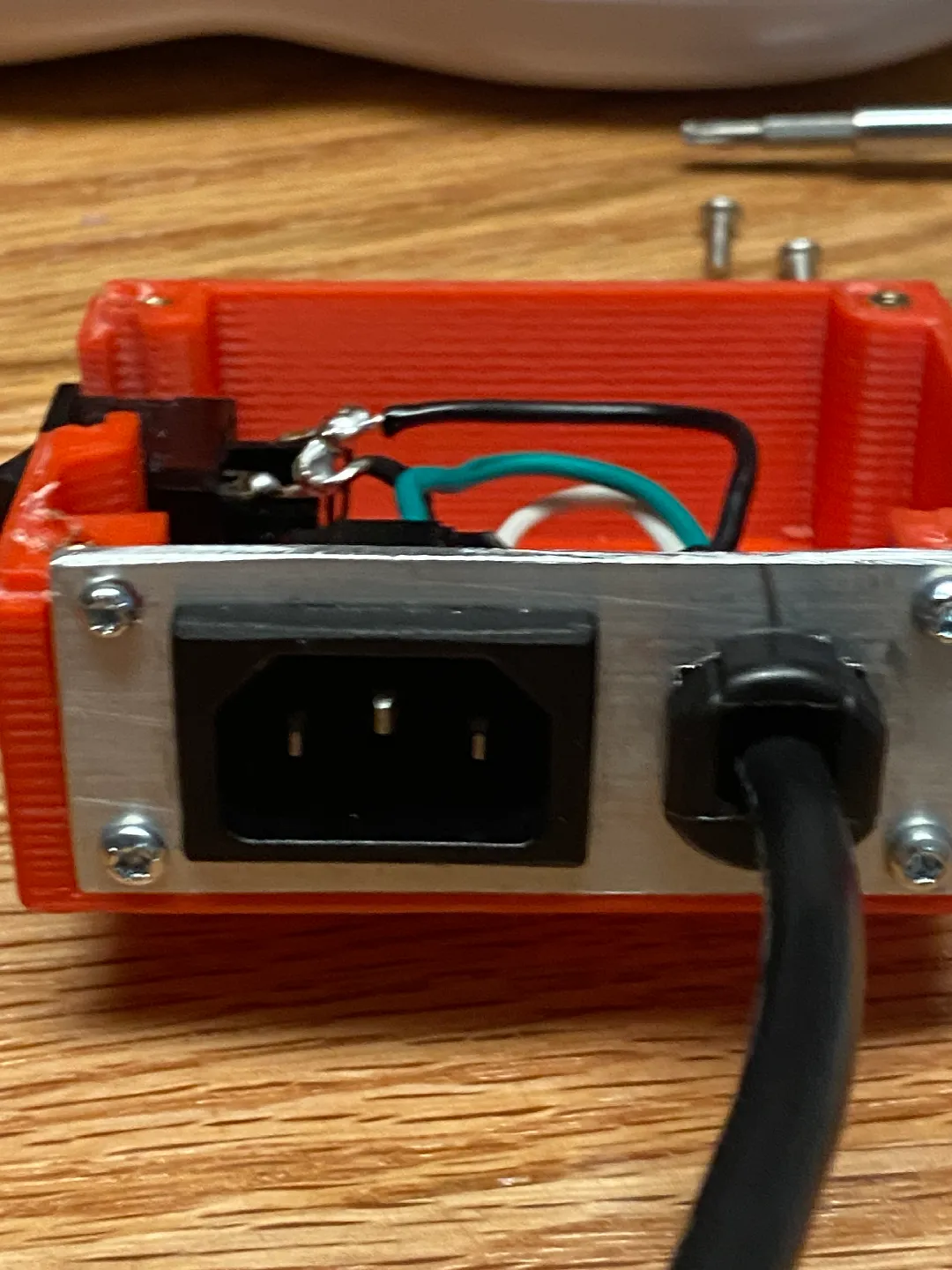 functional 3D components-engineering 3D print models_FlashForge AD5M Front Access Power Switch Mod