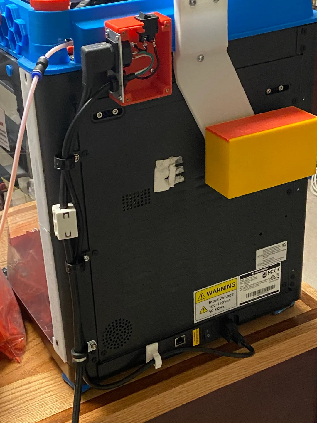 functional 3D components-engineering 3D print models_FlashForge AD5M Front Access Power Switch Mod