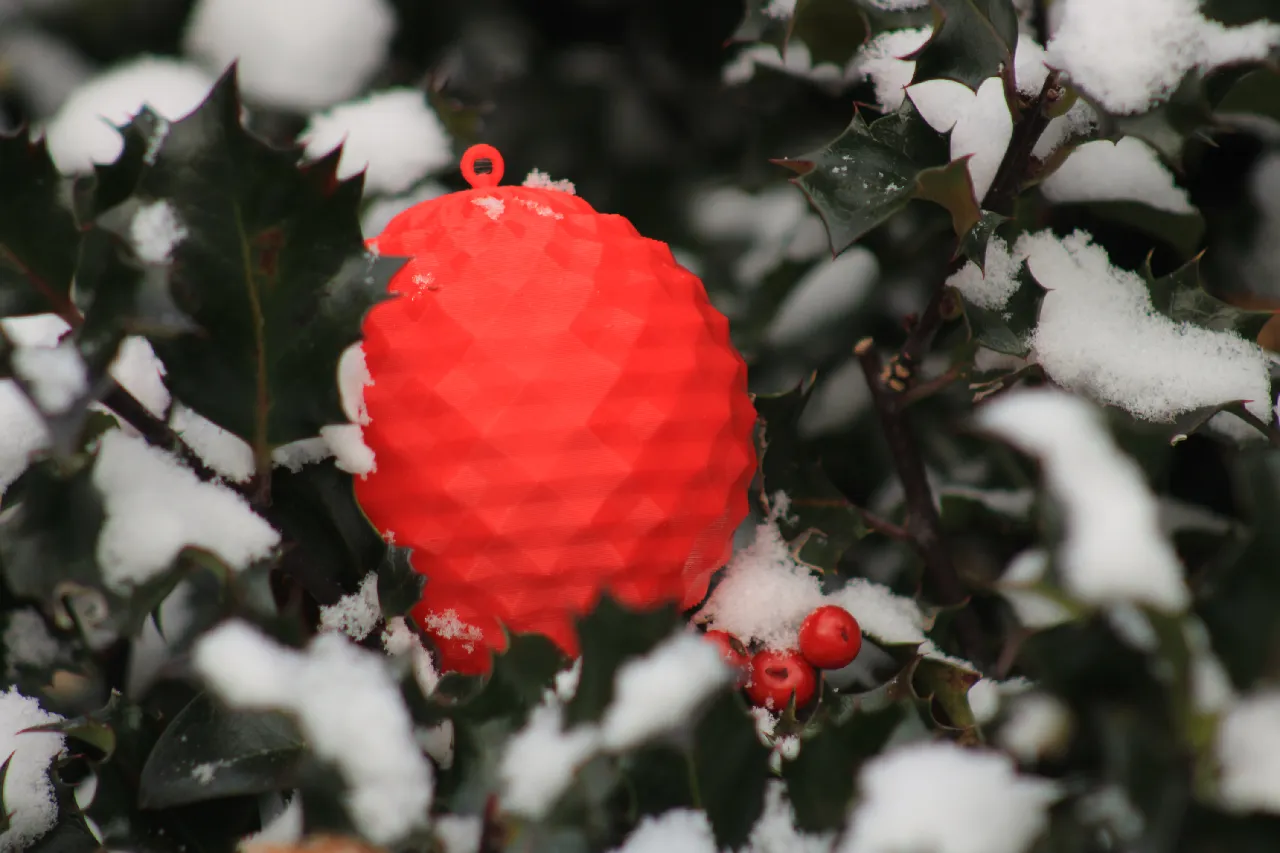 custom logo STL-embossed 3D sign designs_[4 MODELS] Christmas Balls Decorations 2025